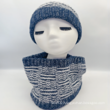 Knitted hat and scarf sets for men
